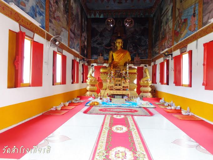 ภายในโบสถ์วัดสำโรงเกียรติ